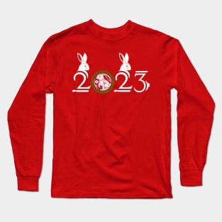 2023 Year of the Rabbit - Chinese Zodiac Chinese New Year 2023 Long Sleeve T-Shirt
